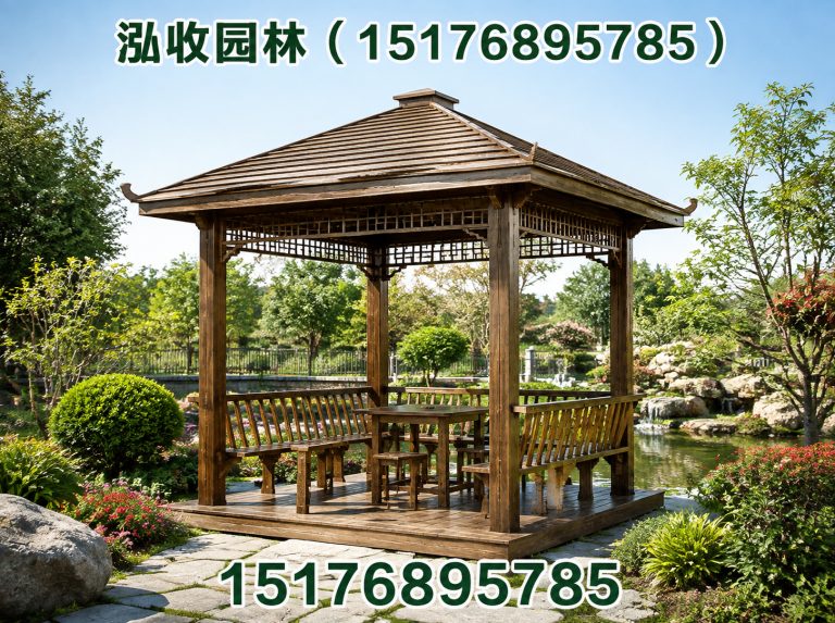 白山泓收园林展示图